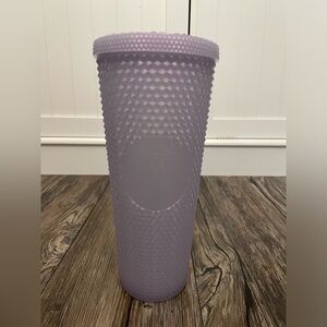 Starbucks Lavender/Pale Purple Studded Tumbler 24 oz